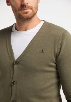 DreiMaster Hombre Chaqueta De Punto - Militär Oliv -Tienda DreiMaster barata cf464ccdf3ed4f64a61e123fe0e948a8