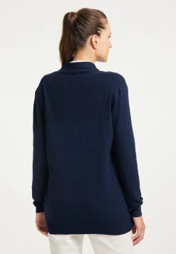 Mujer DREIMASTER MALEGNANO - Chaqueta De Punto - Marine -Tienda DreiMaster barata cf8893caf5b54ae59481dc716557ad31