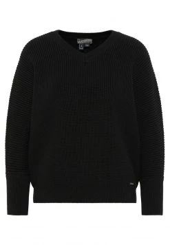 Mujer DREIMASTER INCUS - Jersey De Punto - Schwarz -Tienda DreiMaster barata cfdf537b38b145a688dd40610a9f0e6e