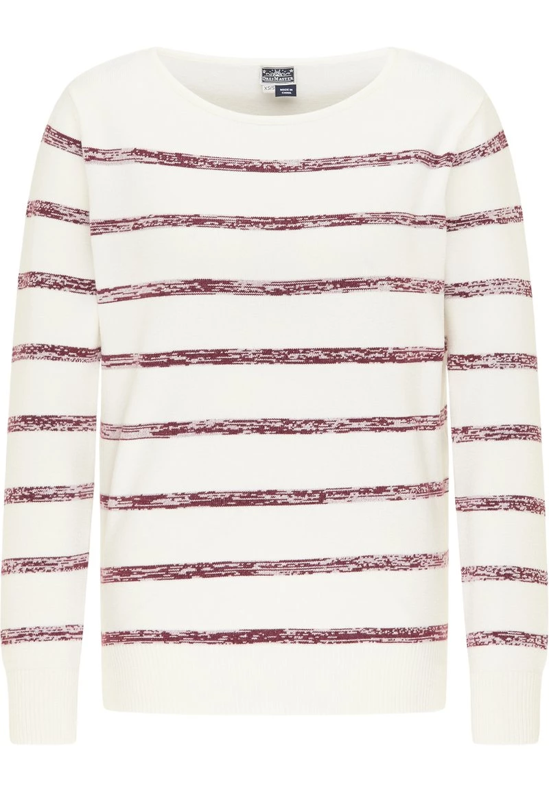 Mujer DREIMASTER BRIDGEPORT - Sudadera - Wollweiss Rot 5 Mujer DREIMASTER BRIDGEPORT - Sudadera - Wollweiss Rot - Imagen 5