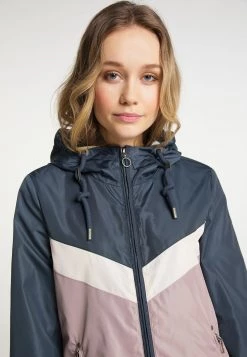 Mujer DREIMASTER BRIDGEPORT - Chaqueta De Entretiempo - Grau Blau Vint.rosa -Tienda DreiMaster barata d14095c9daab4ddd8eb12a1895960487