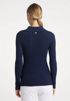 Mujer DREIMASTER BRIDGEPORT - Jersey De Punto - Marine -Tienda DreiMaster barata d170f2e845bc4e0989458d543dd68711