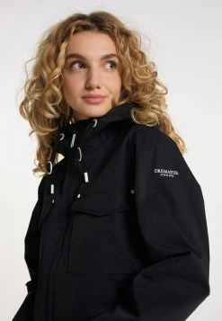 Mujer DREIMASTER TYLIN - Impermeable - Schwarz -Tienda DreiMaster barata d1ff9e06c99541bc9406e5889a5cc630
