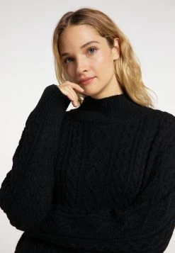 Mujer DREIMASTER KEYTI - Jersey De Punto - Schwarz 8 Mujer DREIMASTER KEYTI - Jersey De Punto - Schwarz -Tienda DreiMaster barata d24daad0e4484d2f9a3d40f0b4468c44