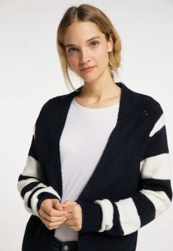 Mujer DREIMASTER INCUS - Chaqueta De Punto - Marine -Tienda DreiMaster barata d26fbd0f8e4e4c33ad8c66426c87a106