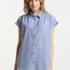 Mujer DREIMASTER ABREL - Camisa - Wollweiss Hellblau