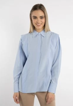 DreiMaster Camisa - Hellblau, Mujer