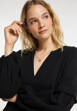 Mujer DREIMASTER INCUS - Vestido Informal - Schwarz -Tienda DreiMaster barata d43b36dea8c54c36a4ba6e8ab1993114