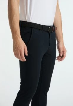Hombre DREIMASTER FESTLAND - Pantalones Chinos - Schwarz -Tienda DreiMaster barata d44b34e5af7d413cab51ee093734e8d2
