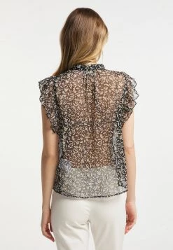 Mujer DREIMASTER CHAUNCE - Blusa - Schwarz 7 Mujer DREIMASTER CHAUNCE - Blusa - Schwarz -Tienda DreiMaster barata d47d6eb44ae4432ea387f214313646a4