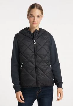 DREIMASTER GRASSLAND - Chaleco - Black, Mujer