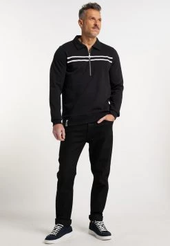 Hombre DREIMASTER BRIDGEPORT - Polo - Schwarz