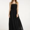 Mujer DREIMASTER EMBELL - Vestido Largo - Schwarz