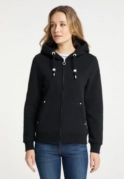 DREIMASTER KILATA - Sudadera Con Cremallera - Schwarz, Mujer