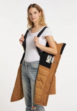 Mujer DREIMASTER STORMCLOUD - Abrigo De Invierno - Kamel -Tienda DreiMaster barata d6bb9f10e5a34459adc769a29c49d373