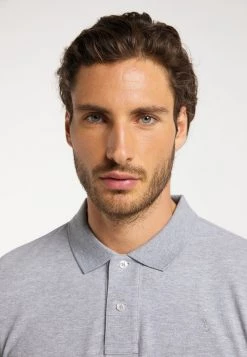 Hombre DREIMASTER BRIDGEPORT - Polo - Hellgrau Melange -Tienda DreiMaster barata d8003e7d942e4d9e8e5c110e2bc422c5