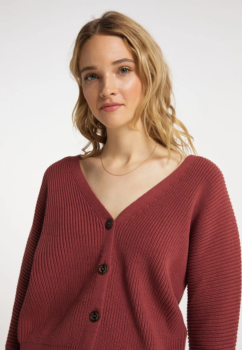 Mujer DREIMASTER INCUS - Chaqueta De Punto - Kupferrosa 4 Mujer DREIMASTER INCUS - Chaqueta De Punto - Kupferrosa - Imagen 4