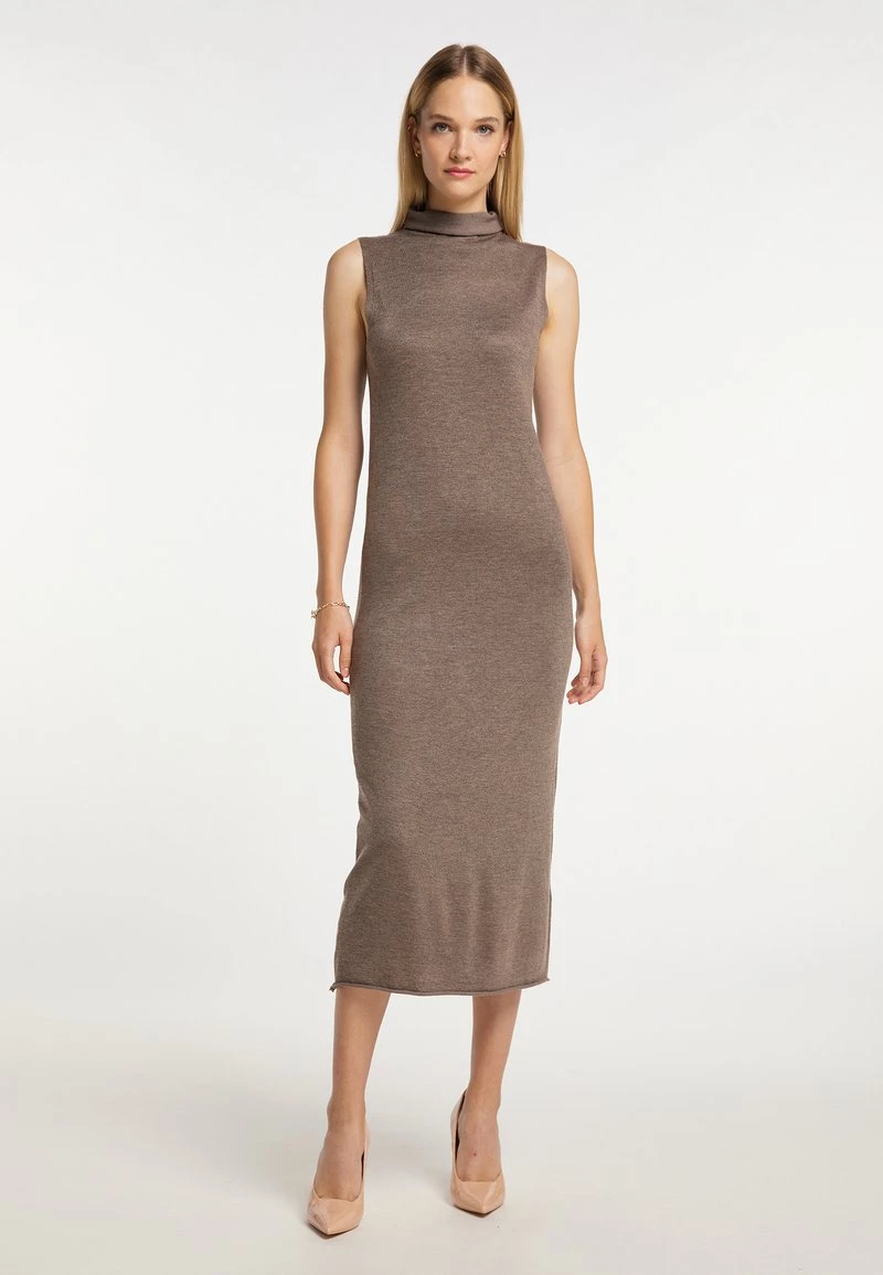 Mujer DREIMASTER BARADELLO - Vestido De Punto - Dunkeltaupe 2 Mujer DREIMASTER BARADELLO - Vestido De Punto - Dunkeltaupe - Imagen 2