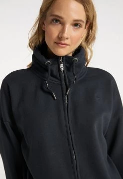 Mujer DREIMASTER TAKELAGE - Sudadera Con Cremallera - Dunkelmarine -Tienda DreiMaster barata d8c20a0124cb477fbdb79b6f67ea95db