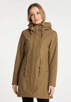 Mujer DREIMASTER BARADELLO - Abrigo De Invierno - Dunkelsand