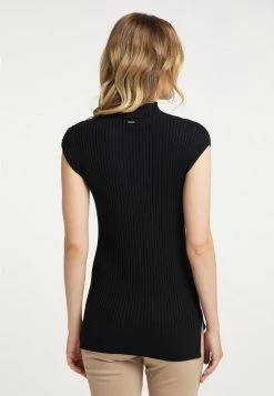 Mujer DREIMASTER BARADELLO - Camiseta Básica - Schwarz -Tienda DreiMaster barata d9162b09f7f740018a4f95d9caa26ba7