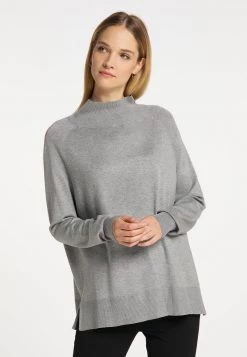 DREIMASTER BARADELLO - Jersey De Punto - Grau Melange, Mujer