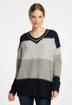 Mujer DREIMASTER INCUS - Jersey De Punto - Marine