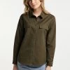 Mujer DREIMASTER ELMWOOD - Camisa - Oliv