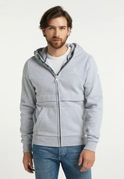 Hombre DREIMASTER KILATA - Jersey Con Capucha - Grau Melange