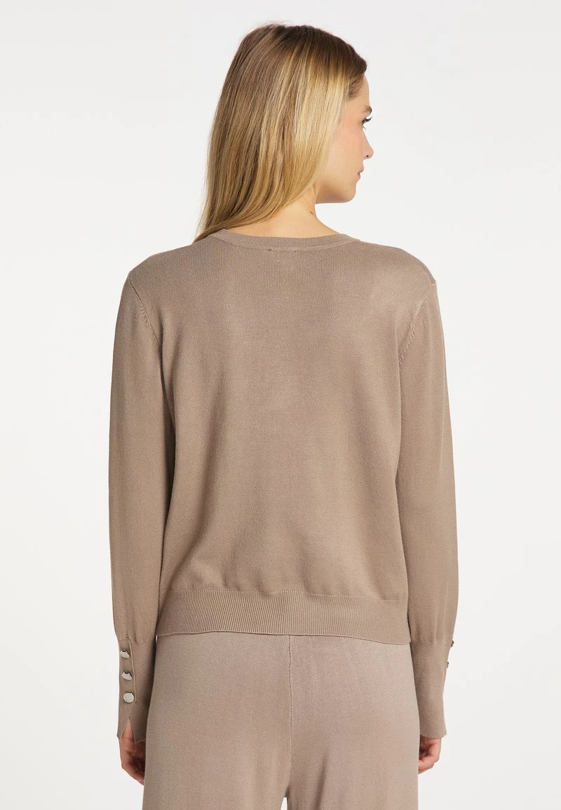 Mujer DREIMASTER BARADELLO - Chaqueta De Punto - Taupe 3 Mujer DREIMASTER BARADELLO - Chaqueta De Punto - Taupe - Imagen 3