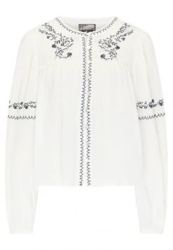 Mujer DREIMASTER FUMO - Camisa - Wollweiss -Tienda DreiMaster barata db29963acf2c465b850fd2f524d2148a