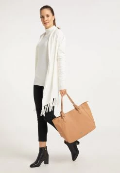 DreiMaster Mujer Bolso Shopping - Beige