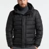 Hombre DREIMASTER LEDKIN - Chaqueta De Invierno - Schwarz
