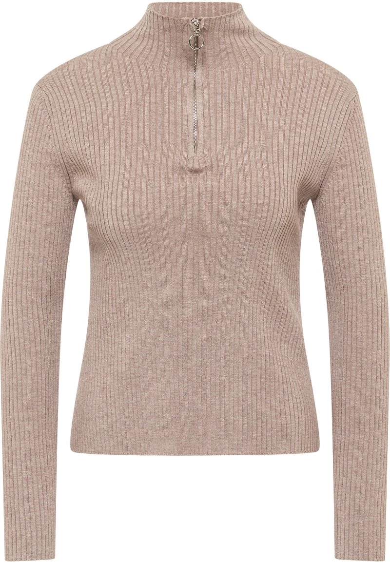 Mujer DREIMASTER KEYTI - Jersey De Punto - Taupe Melange 5 Mujer DREIMASTER KEYTI - Jersey De Punto - Taupe Melange - Imagen 5