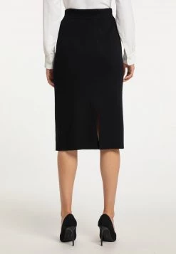 Mujer DREIMASTER KEYTI - Falda De Tubo - Schwarz -Tienda DreiMaster barata dea4e3b554e946928428320f2c7e4dd8