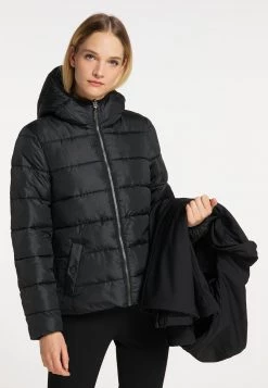 Mujer DREIMASTER BOUNDRY - Chaqueta De Invierno - Schwarz -Tienda DreiMaster barata e11169e11e884446bdf2ad3c71ba42ad