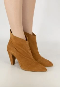 DreiMaster Mujer Botines Bajos - Cognac