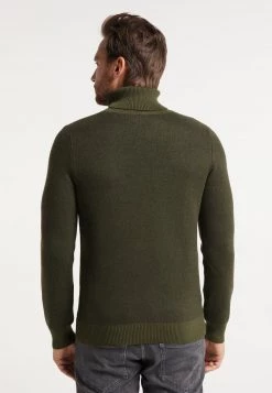 DREIMASTER TAXIEN - Jersey De Punto - Militär Grün Schwarz, Hombre -Tienda DreiMaster barata e1996ef442bf4b7587f266d2b260555c