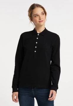 Mujer DREIMASTER BRIDGEPORT - Polo - Schwarz