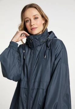 Mujer DREIMASTER BRIDGEPORT - Parka - Grau Blau -Tienda DreiMaster barata e2035832c20e438193c7eb21151b0ec4
