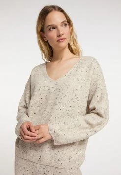 Mujer DREIMASTER INCUS - Jersey De Punto - Beige Melange -Tienda DreiMaster barata e219057239f54096811d0cdbb9417356