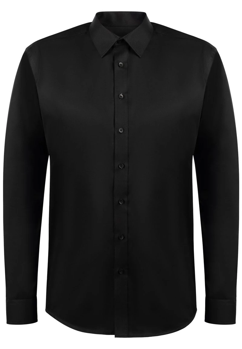 DreiMaster Hombre Camisa Elegante - Schwarz 5 DreiMaster Hombre Camisa Elegante - Schwarz - Imagen 5