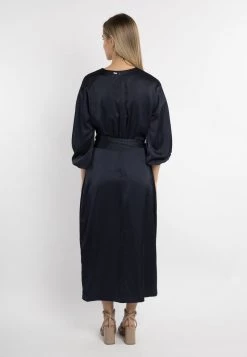 DreiMaster Mujer Vestido Largo - Marine -Tienda DreiMaster barata e26a88403a44483cbe95b7215fd09aac