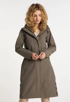 Mujer DREIMASTER PRYAM - Impermeable - Schlammoliv