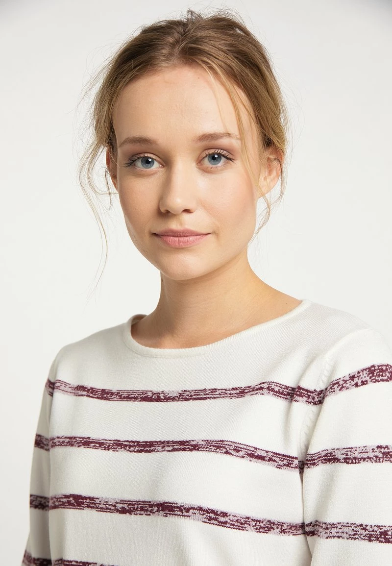 Mujer DREIMASTER BRIDGEPORT - Sudadera - Wollweiss Rot 4 Mujer DREIMASTER BRIDGEPORT - Sudadera - Wollweiss Rot - Imagen 4