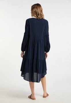 Mujer DREIMASTER FUMO - Vestido Informal - Marine -Tienda DreiMaster barata e32b4af05b09407ab0076501984d7b88