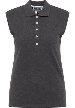 Mujer DREIMASTER BRIDGEPORT - Polo - Dunkelgrau Melange -Tienda DreiMaster barata e35ca6e7909141c0882a9acb129b6da3