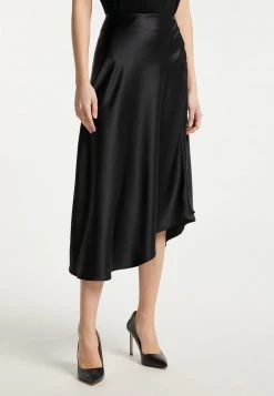 Mujer DREIMASTER BARADELLO - Falda Acampanada - Schwarz