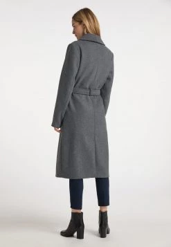 Mujer DREIMASTER BARADELLO - Abrigo Clásico - Grau Melange -Tienda DreiMaster barata e43c601c649f4d13aa2a71fe214857b9