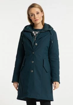 Mujer DREIMASTER BOUNDRY - Gabardina - Smaragd